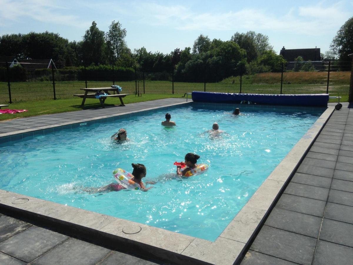 Luxus Familienvilla Mit Jacuzzi & Sauna Tzummarum ภายนอก รูปภาพ