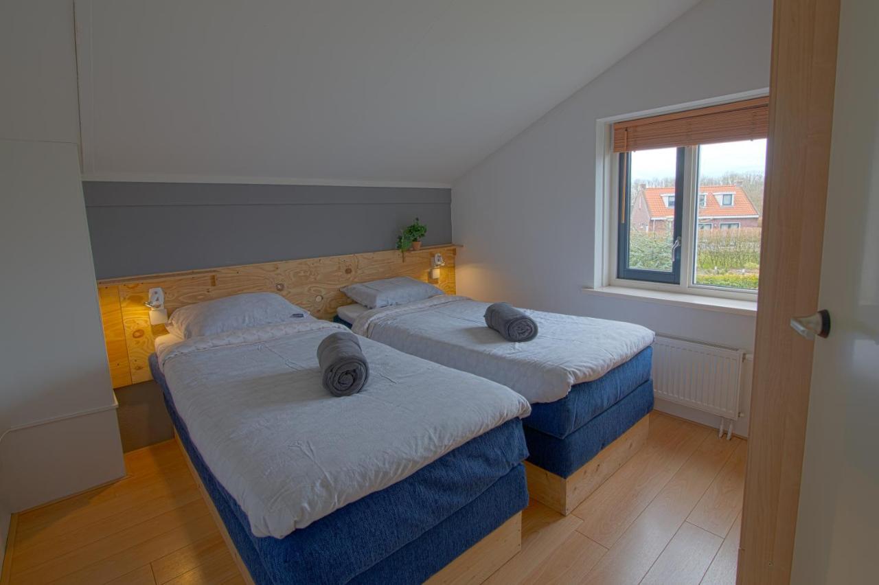 Luxus Familienvilla Mit Jacuzzi & Sauna Tzummarum ภายนอก รูปภาพ